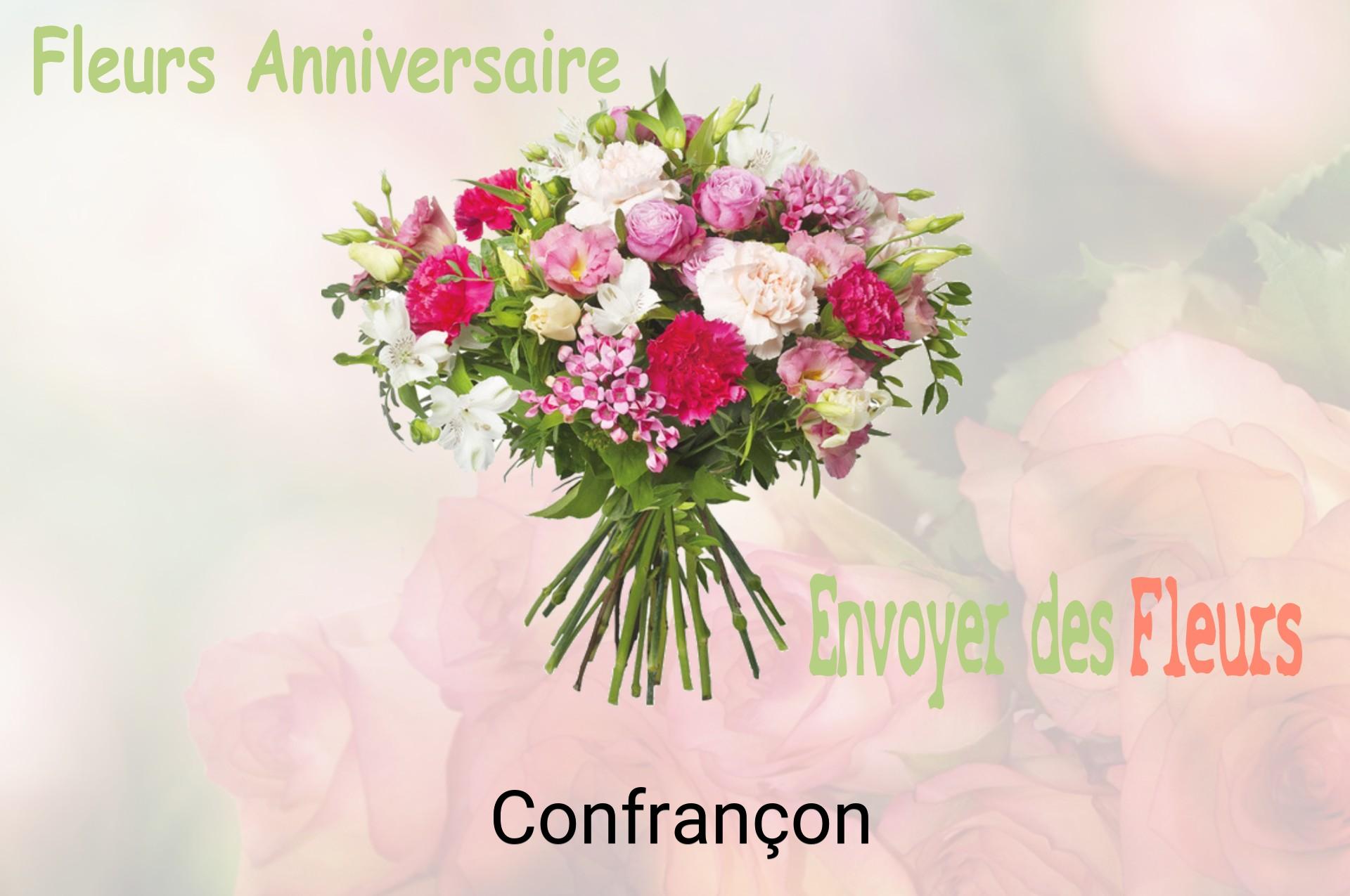 Bouquet de fleurs d’anniversaire livré à Confrançon