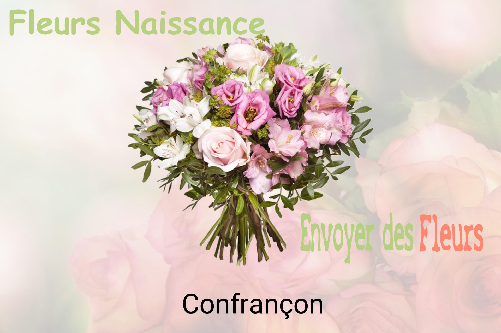 Bouquet de fleurs de naissance livré à Confrançon